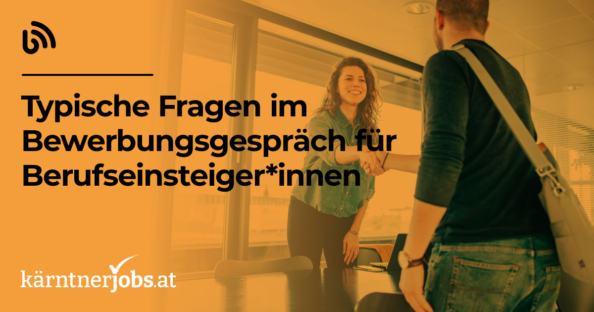 Typische Fragen Im Bewerbungsgespräch Kärntnerjobs At